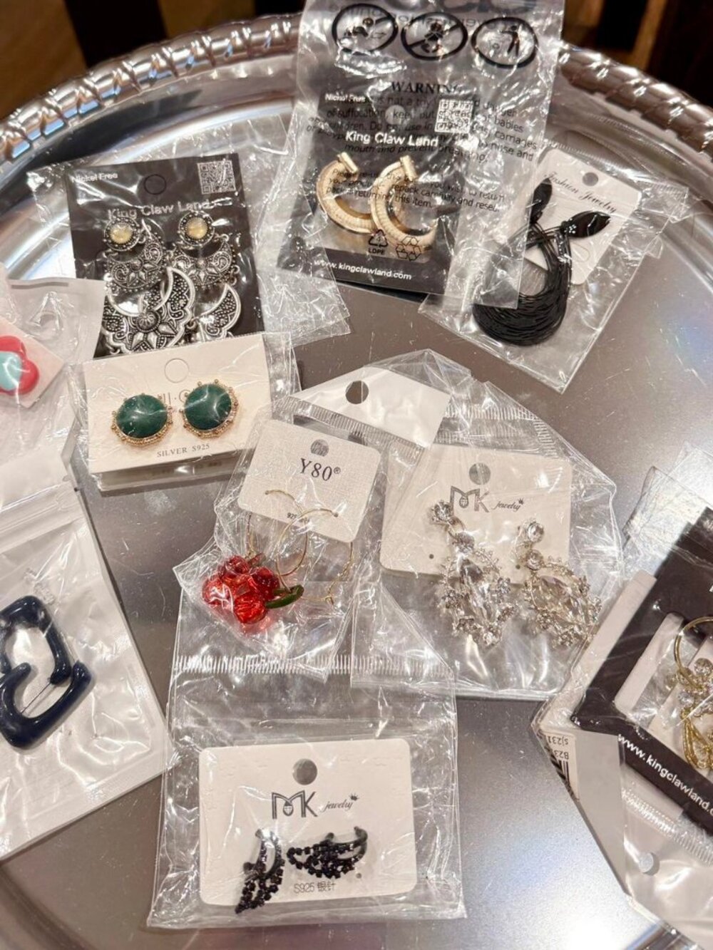 Earring Bundle - 10 Pairs of Fashion Earrings